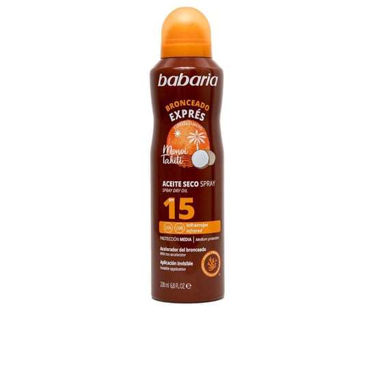 Bronceado Exprés Aceite Seco Spray Spf15 200 ml - Image 1