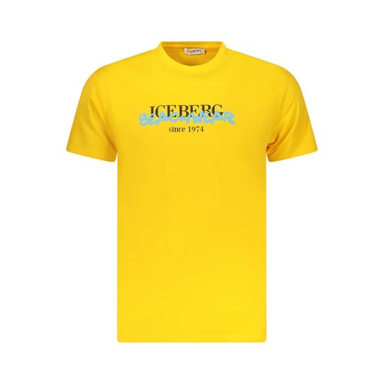 Camiseta Amarilla Con El Logo De Iceberg Beachwear - Image 1