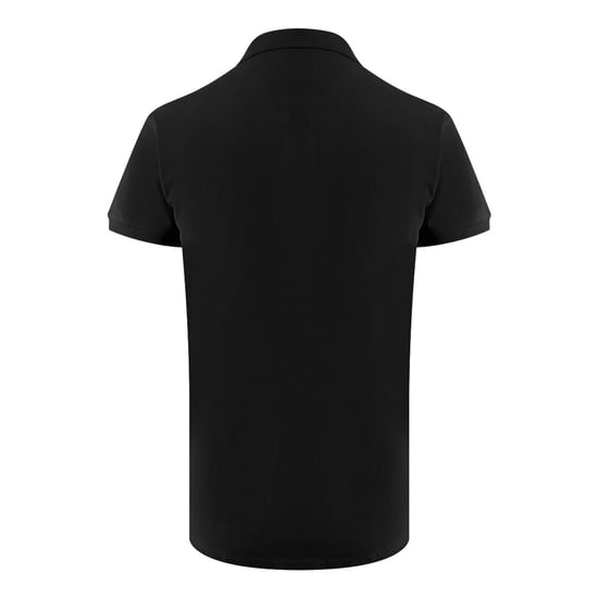 Polo Negro Con Logo De Triángulo De Iceberg - Image 2