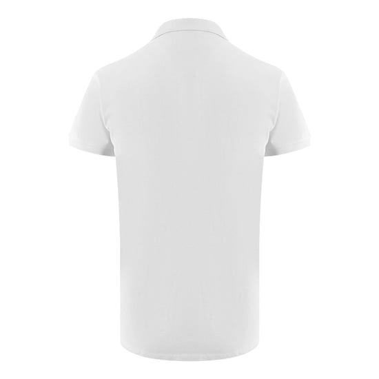 Polo Blanco Con Logo De Triángulo De Iceberg - Image 2