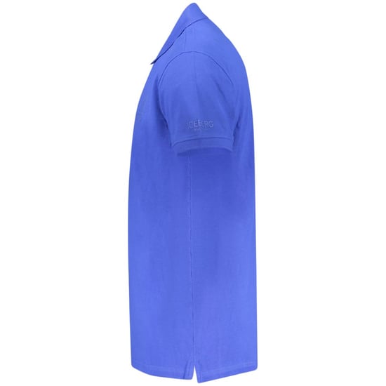 Polo Azul Con Logo De Triángulo De Iceberg - Image 3
