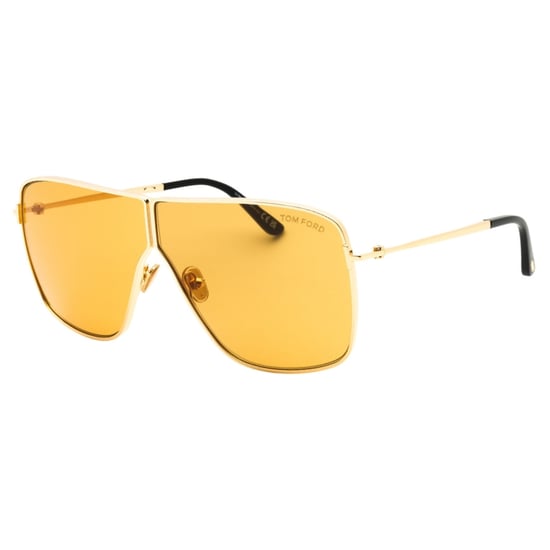 Gafas De Sol Tom Ford Huxley Color Oro Intenso Brillante - Image 2