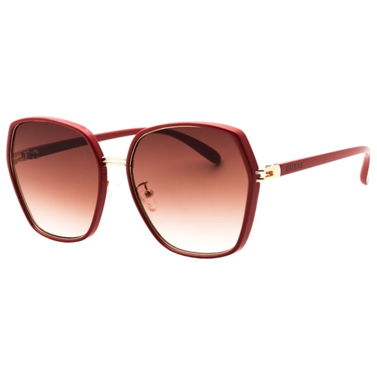 Gafas De Sol Guess Con Lentes Degradadas Marrones Y Detalles Rojos Brillantes - Image 2