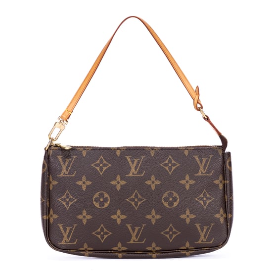 Louis Vuitton Pochette Accessories en marrón Lienzo recubierto - Image 1