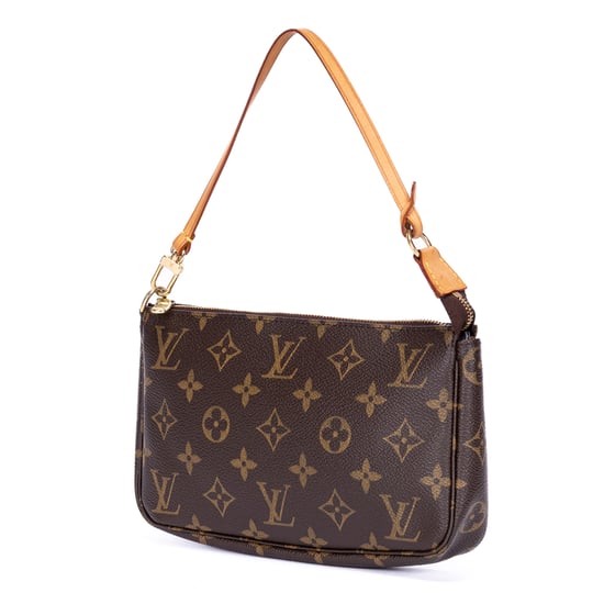 Louis Vuitton Pochette Accessories en marrón Lienzo recubierto - Image 2