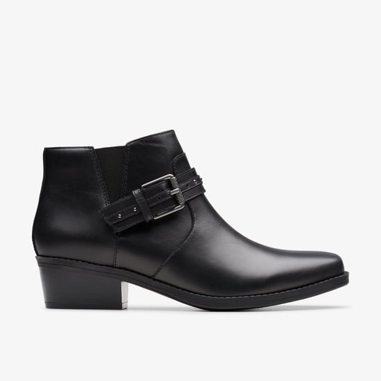 Danyelle Wish Black Leather Botas - Image 1