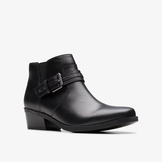 Danyelle Wish Black Leather Botas - Image 4
