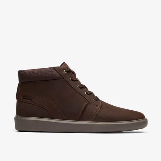 Brodin Mid Dark Brown Lea Botas - Image 1