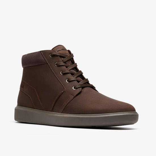 Brodin Mid Dark Brown Lea Botas - Image 4