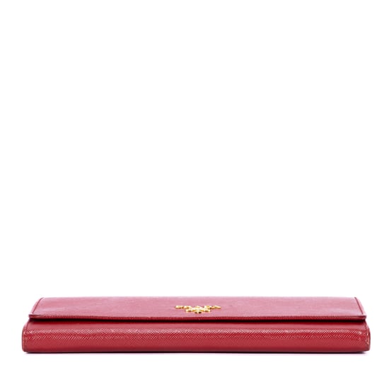 Prada Wallet on Chain Crossbody en rojo Cuero de ternero - Image 6