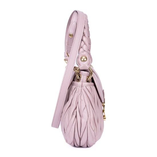 Miu Miu Coffer Handbag en rosa Cuero de ternero - Image 4