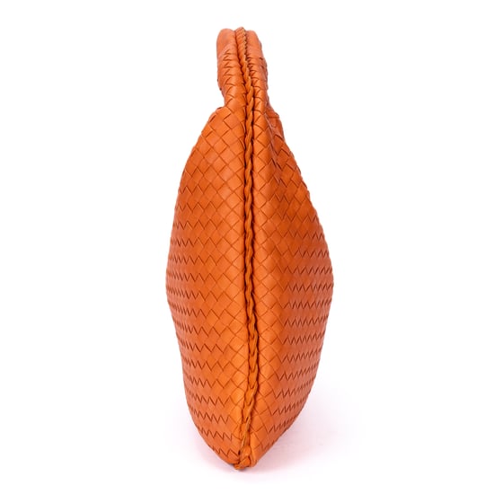 Bottega Veneta Large Hobo Bag Large en  naranja Cuero de ternero - Image 3