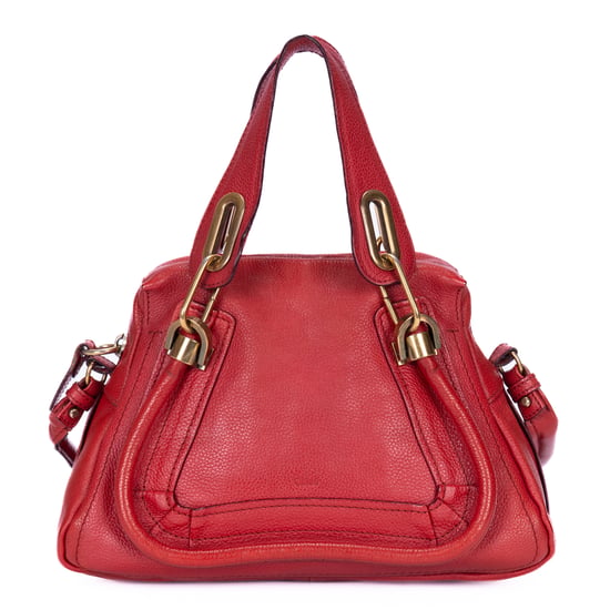 Chloé Small Paraty Small en Red Cuero de ternero - Image 1
