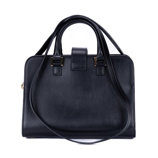 Yves Saint Laurent Baby Cabas  en  negro Cuero de ternero - Image 5
