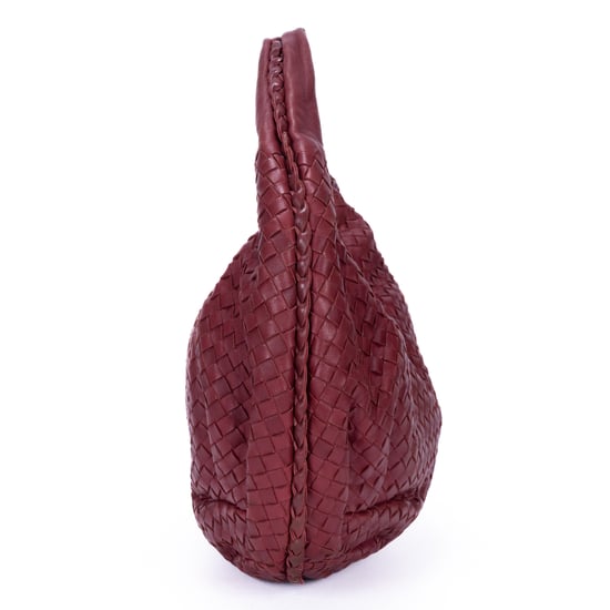 Bottega Veneta Veneta Hobo Large en  Borgoña Cuero de ternero - Image 4