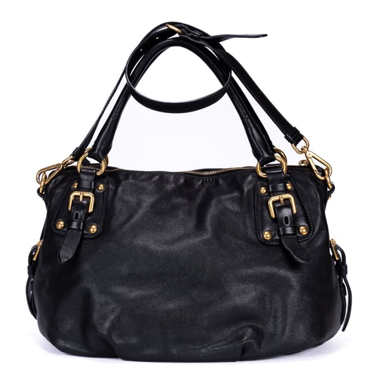 Prada Satchel 2-Way Bag en negro Cuero de becerro - Image 5