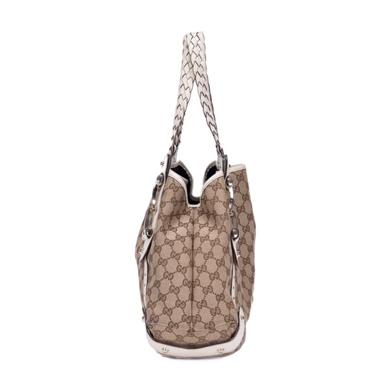 Gucci Pelham Tote  en  beige Lienzo - Image 4