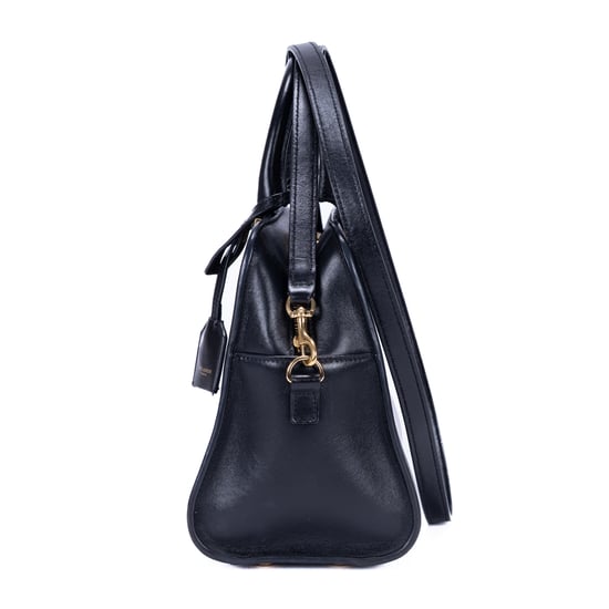 Yves Saint Laurent Baby Cabas  en  negro Cuero de ternero - Image 3