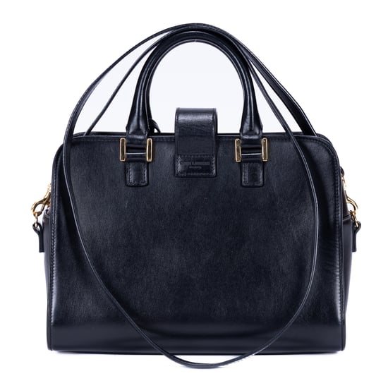 Yves Saint Laurent Baby Cabas  en  negro Cuero de ternero - Image 5
