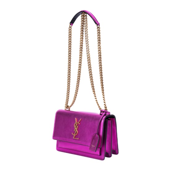 Yves Saint Laurent Metallic Small Sunset Small en  rosa Cuero de ternero - Image 2