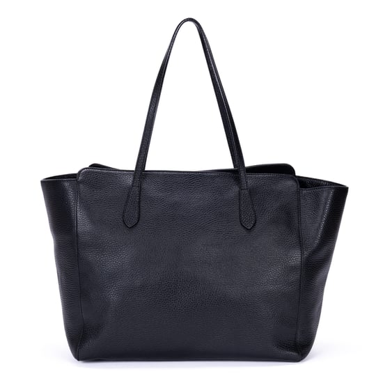Gucci Medium Swing Shopper Tote Medium en negro Cuero de ternero - Image 5