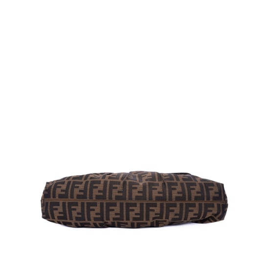 Fendi Chef Flap Hobo en Brown Lienzo - Image 6