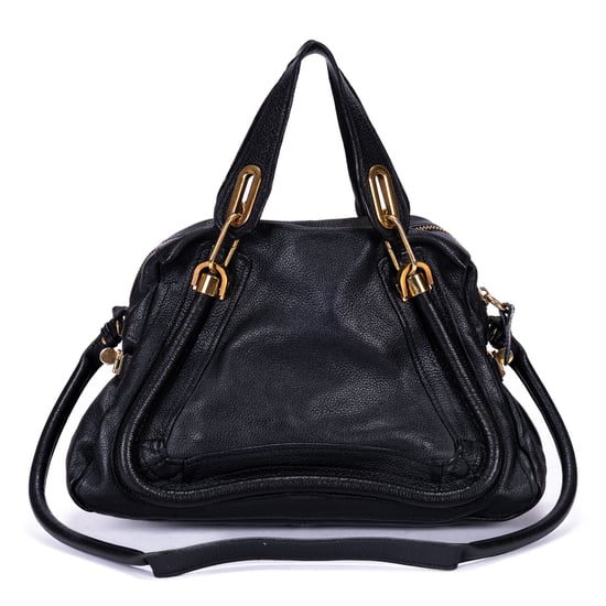 Chloé Medium Paraty Medium en negro Cuero de ternero - Image 5