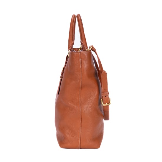 Prada Shopping Tote en Bronceado Cuero de ternero - Image 3