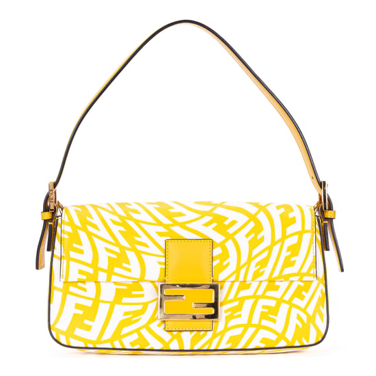 Fendi Baguette en amarillo Lienzo - Image 1