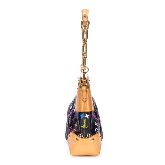 Louis Vuitton Ltd. Ed. Takashi Murakami Multicolore Judy MM en negro Lienzo recubierto - Image 3