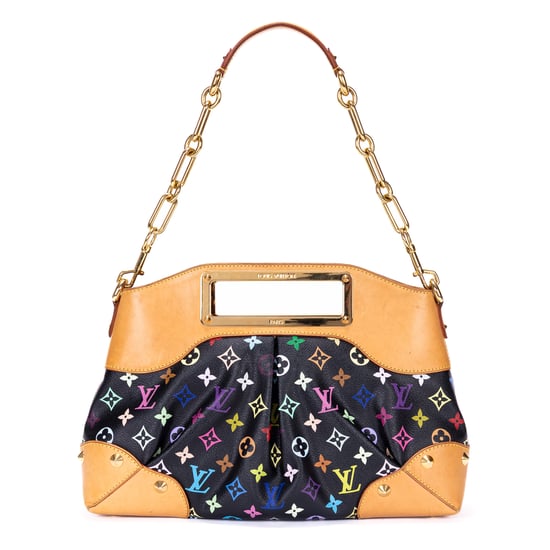 Louis Vuitton Ltd. Ed. Takashi Murakami Multicolore Judy MM en negro Lienzo recubierto - Image 5