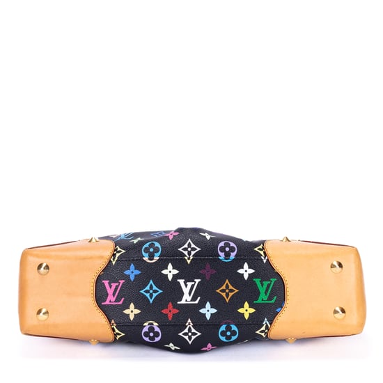 Louis Vuitton Ltd. Ed. Takashi Murakami Multicolore Judy MM en negro Lienzo recubierto - Image 6