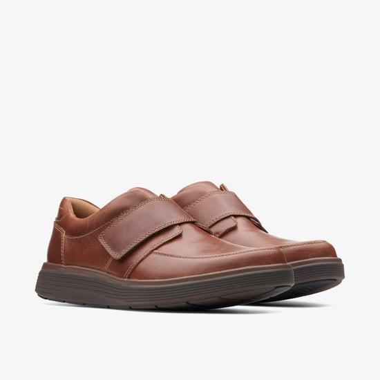 Un Abode Strap Dark Tan Lea Zapatos - Image 4