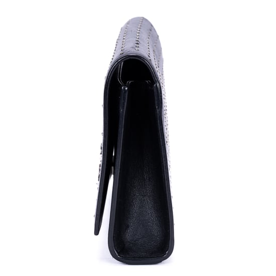 Yves Saint Laurent Studed Kate Clutch  en  negro Cuero de ternero - Image 3