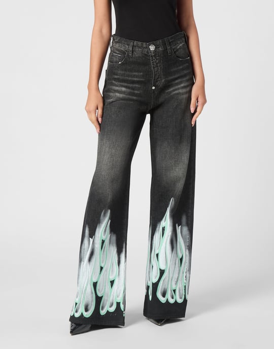 Vaqueros Skater Fit Flame - Image 2
