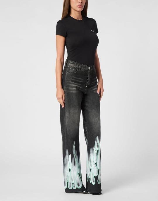 Vaqueros Skater Fit Flame - Image 3