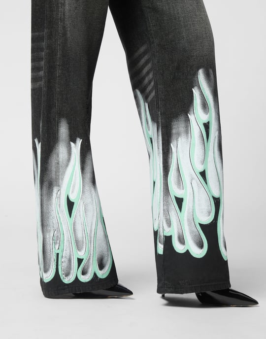 Vaqueros Skater Fit Flame - Image 5