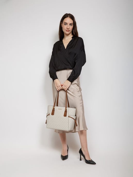 Bolso Tote Michael Kors Vainilla - Image 5