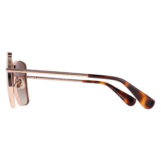 Gafas de sol Max Mara MM0097 Menton 1 28F degradado marrón oro rosa brillante - Image 2