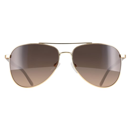 Calvin Klein CK21306S 717 gafas de sol degradado gris dorado brillante - Image 1