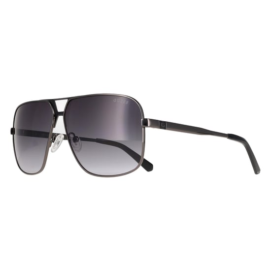 Gafas de sol Guess GU00070 08B degradado gris humo gunmetal brillante - Image 2