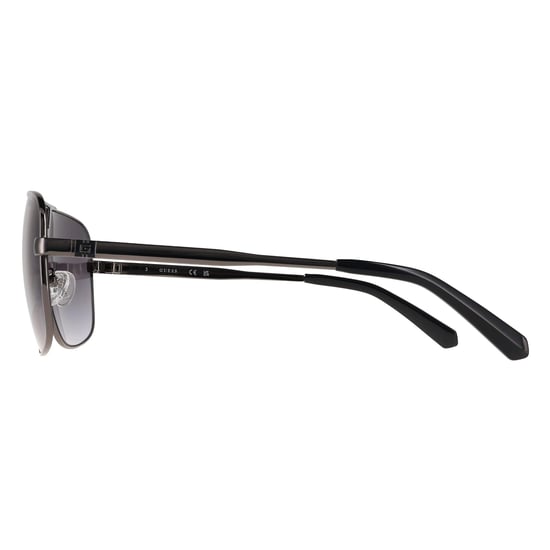 Gafas de sol Guess GU00070 08B degradado gris humo gunmetal brillante - Image 3
