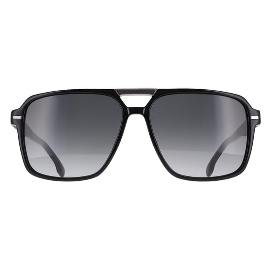 Gafas de sol Hugo Boss BOSS 1766/S 807 9O negro mate gris oscuro degradado - Image 1