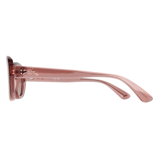 Gafas de sol Longchamp LO756S 610 rosa transparente sólido rosa antiguo - Image 3