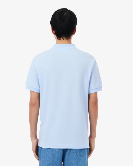 Lacoste Polo SS L1212 Polo de corte clásico azul claro - Image 4