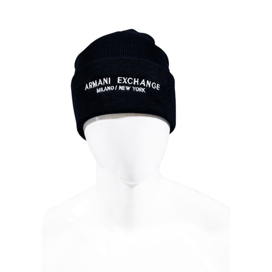 Gorra de poliéster azul de Armani Exchange (gorra de béisbol) - Image 4