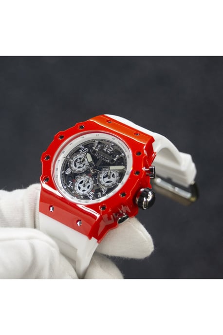 Invicta Racing 69655 Reloj de Hombre - Movimiento de Cuarzo - Acrílico con Esfera Dorada - 43 mm - Image 3