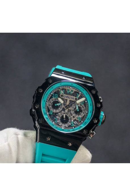 Invicta Racing 69664 Reloj de Hombre - Movimiento de Cuarzo - Acrílico con Esfera Plateada - 43 mm - Image 2