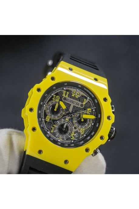 Invicta Racing 69667 Reloj de Hombre - Movimiento de Cuarzo - Acrílico con Esfera Plateada - 43 mm - Image 2