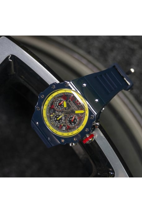 Invicta Racing 69661 Reloj de Hombre - Movimiento de Cuarzo - Acrílico con Esfera Plateada - 43 mm - Image 2